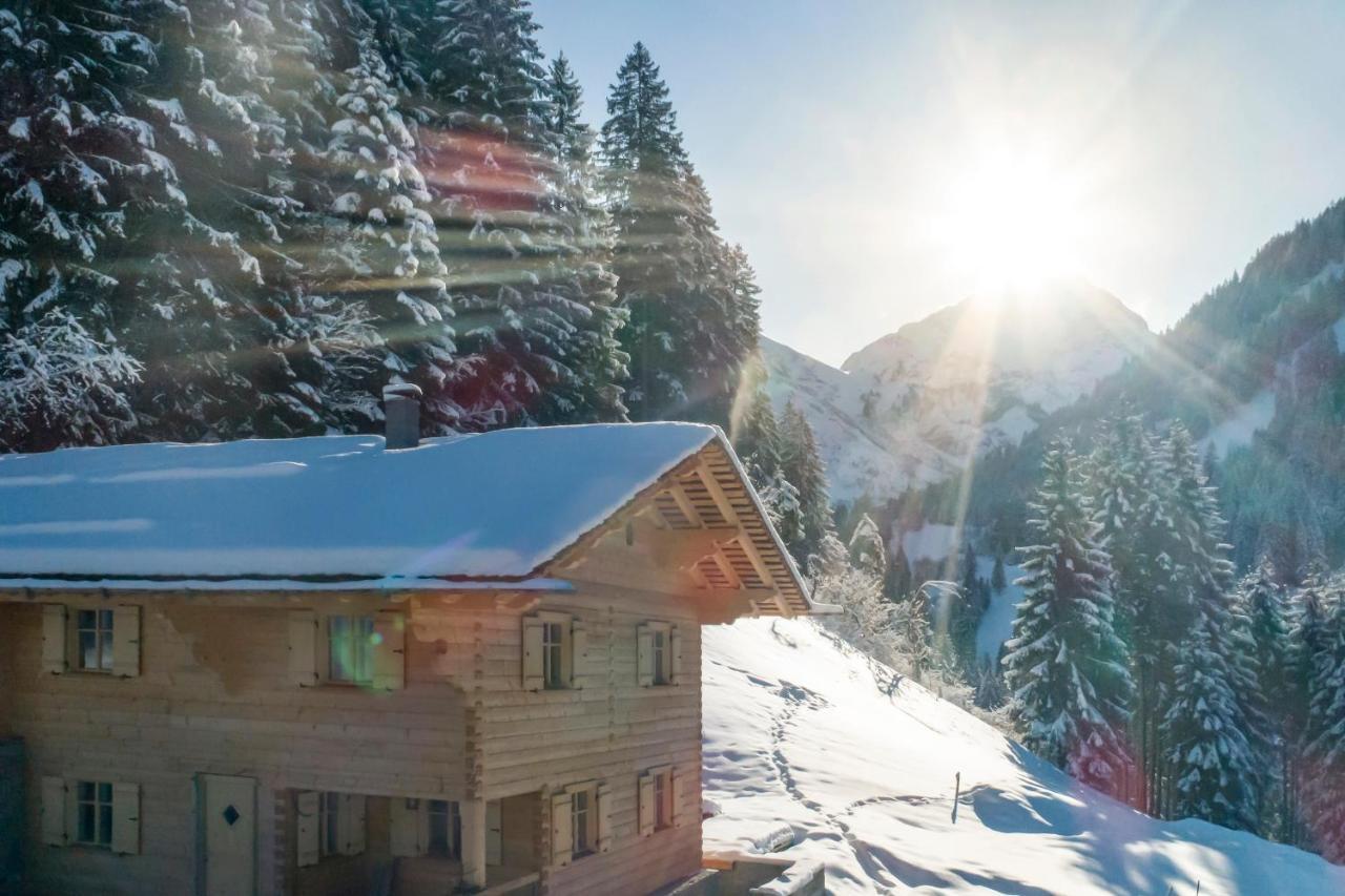 Chalet Berghaus Manuaf Villa Schruns Eksteriør bilde